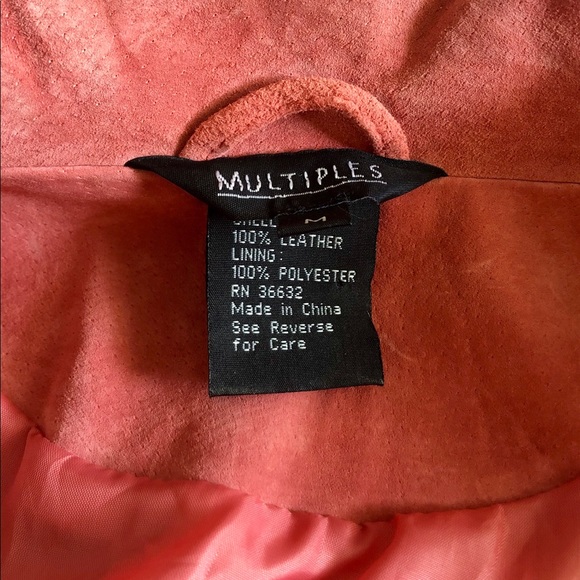 Vintage leather jacket by Multiples - M - Picture 7 of 8